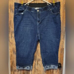 Avenue Dark Blue Women's Jeans